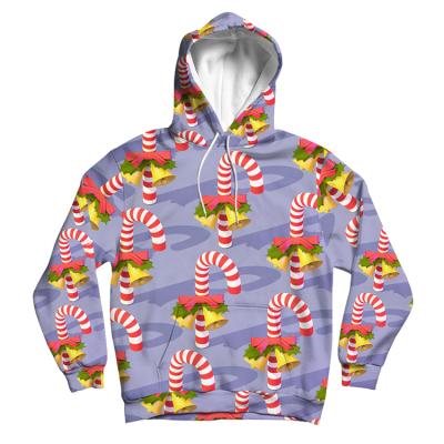 China Custom Anti-Wrinkle Pullover 3D Digital Full Printing Christmas Hoodie for sale