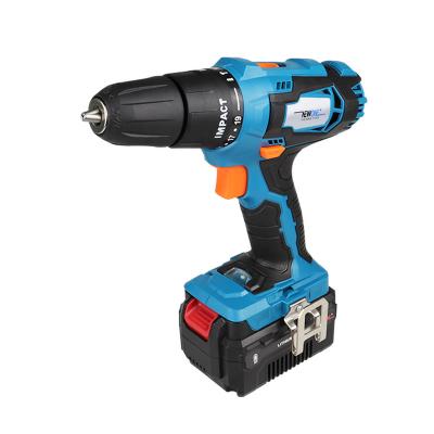 China NEWONE Electric Power Tool 20V Li-ion Cordless Impact Drilling And Screwdriving Drill Max 40Nm Torque/Rechargeable Screwdrive Drill With Big Battery for sale