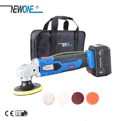 China 16V High Quality General Purpose TCH Waxing Machine M10 Cordless Polisher 5 Level Speed ​​Adjustable Polishing Machine for sale