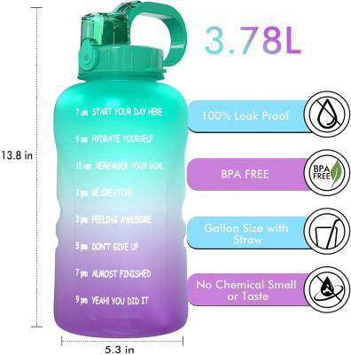 China Cheap Viable Wholesale Plastic Water Bottle Customized Logo Sport Drinking Tritan Flask Manufacturer for sale