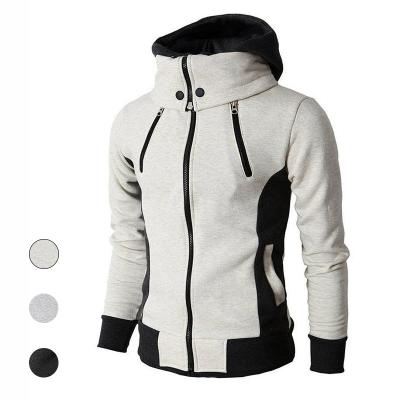 China Breathable Custom Winter Warm Blank Sublimation Outwear Coat Clothes Jacket Hoodies With Hood Men Zipper Up Bomber Jackets for sale