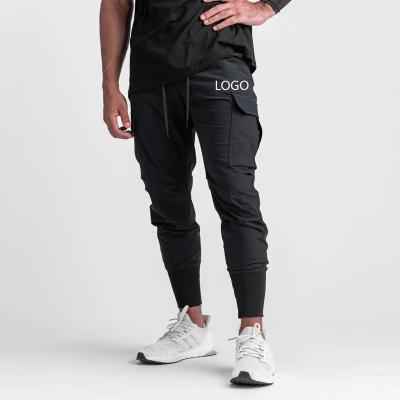 China Anti-wrinkle High Quality Casual Sports Jogger Fitness Running Workout Sweat Pants Trousers Long Compression Track Gym Pants Men for sale