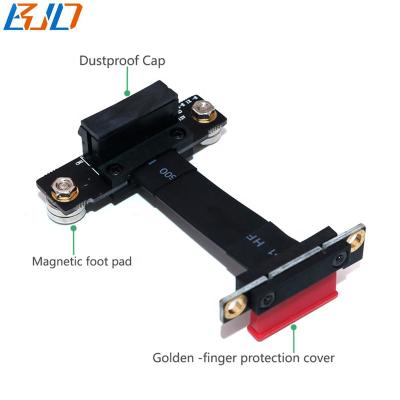 China Desktop PCI-E 3.0 1X to 1X 8Gbps Slot Riser Extension Cable with Magnetic Pad 10 | 100CM for sale