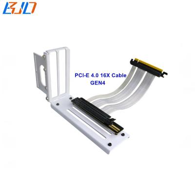 China Supports All PCIe 4.0 + PCI-E PCIe 4.0 16X Graphics Cards Graphics Card Holder Bracket Bracket to X16 GPU Supplement Riser Extension Cable for DIY Computer for sale