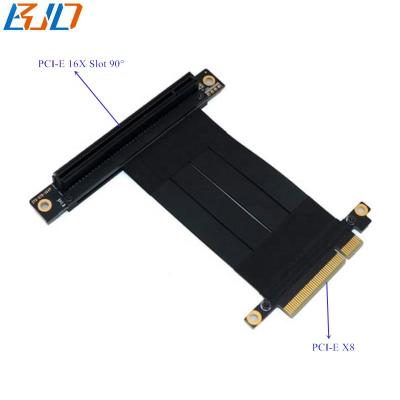 China With Magnetic Pad High Speed ​​PCI-E 3.0 Foot PCIe 16X To 8X Extra Extension Cable 20CM PCI Express 8X To 16X Riser Card for sale