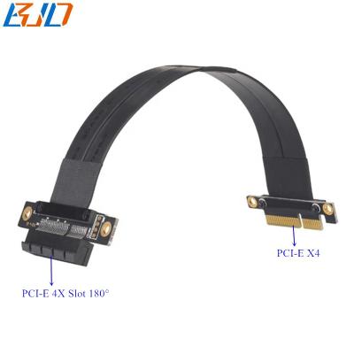 China 100% Full Speed ​​High Speed ​​PCI-E PCI Express X4 To 4X Slot Adapter Riser Extension Cable 24CM In Stock for sale