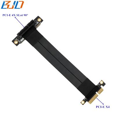 China PCI-E High End PCI Express PCI-E 3.0 4X Card to X4 Adapter Flexible Extension Cable10CM 20CM 30CM 40CM 50CM 60CM 80CM 100CM for sale