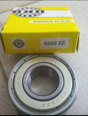 China Low Noise URB Bearings 6203ZZ , Precision Ball Bearings 17 * 40 * 12mm With High Speed for sale