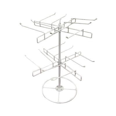 China Wuyue Environmental Friendly Detachable Wire Frame Rotating Hanging Display Stands WYH-19011054 for sale