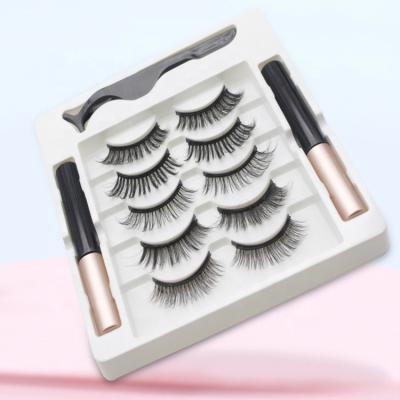 China Natural Eyelash Extensions DIY Liners Professional False Eyelashes And Tweezers Tools 2 for sale