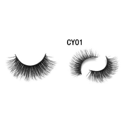 China Manufacturer OEM False Eyelash Tray Single Pair Eyelash Primer Magnetic 3d Mink Lashes for sale