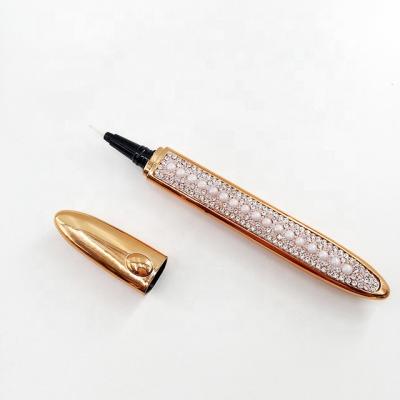 China Durable Waterproof Eyeliner Pen Deluxe Rhinestone Dual Purpose False Eyelash Eyeliner Glue for sale