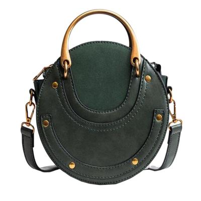 China Best Selling Eco-friendly PU Leather Bags Women Handbag Hand Heart Messenger Bag for sale