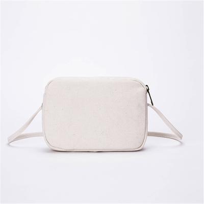 China Durable Small Square Women's Bag Tide Cotton Canvas Shoulder Messenger Bag Japanese Korean Women for sale