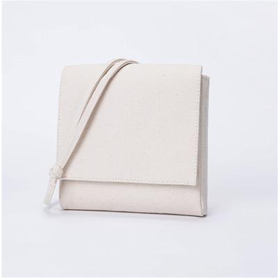 China Fairy Small Square Messenger Shoulder Bag Durable White Bag Temperament Wild Casual Bag for sale