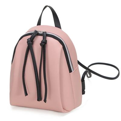 China 2021 Newest Mochilas Fashion Lady Small Backpack Women Shoulder Bag Girls School Leather Backpack Anti-theft for sale