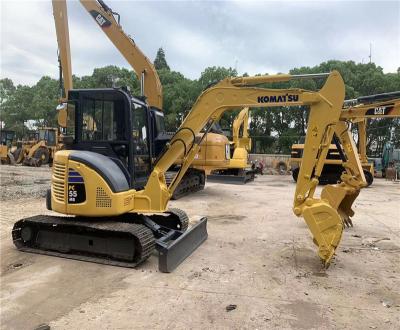 China Used Excavators Used Engineering Construction Machinery Komatsu PC55 MADE IN JAPAN 0.3m3 for sale