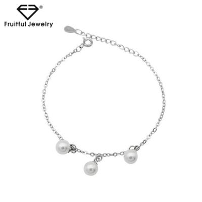 China Customtop Quality CLASSIC Necklace 925 Silver Bead For Men for sale