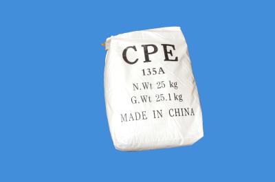 China High Toughness CPE 135A  PVC Processing Aid  For  PVC Door Sleeve Wire for sale