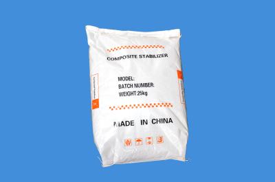 Chine Stabilisateur blanc de composé de flocon pour les produits écumants de PVC augmentant le rapport écumant à vendre