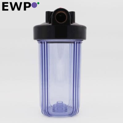 China Plastic Hotels EWP Filter Housing Clear Body For Water Treatment for sale