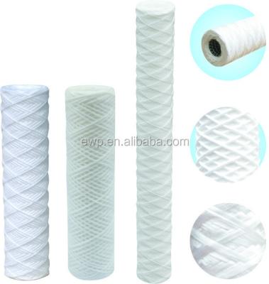 China Hosehold or Industrial High Quality Polypropylene (PP) Twine Wound Filter Cartridge Manufacturer for sale