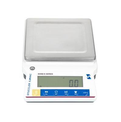 China Multi Function Industrial Shipping and Handling - R200B New Technology LCD Digital Square Pan Weighing Laboratory Electronic Balance Scale for sale