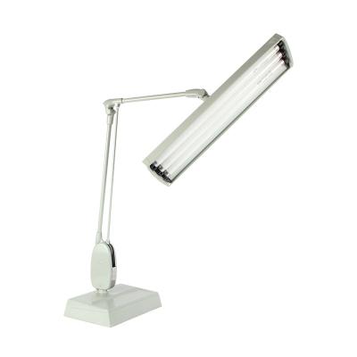 China High Performance Fluorescent Tube 3 Base USB Power Desk Heavy Rating Light High Quality Jade Stone Jewelry Floating Arm Lights for sale