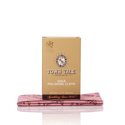 China Jewerly Jewelry Care Cleaning Platinum Plated Gold Cleaning Pink Jewelry Polishing Cloth With Wrap for sale