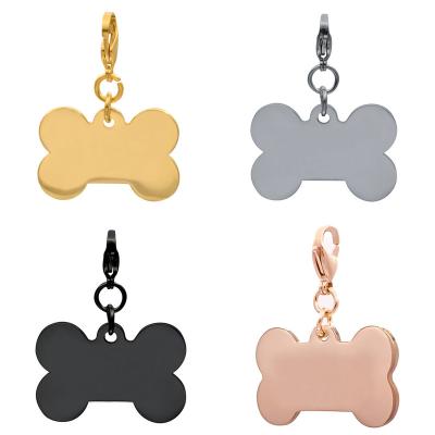 China XISHUO Thoughtful Custom Engrave Stainless Steel Dog Tag Bone Shape Pet ID Tag 2022 Dog Tag Newly for sale