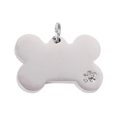 China XISHUO Thoughtful Personalized Custom Blank Pet ID Zinc Stainless Steel Dog Tag for sale