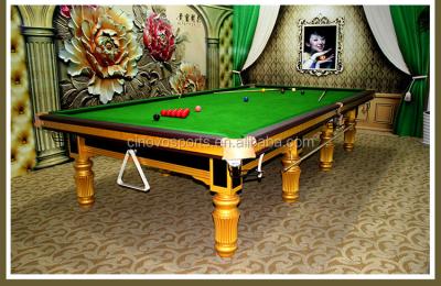 China Cheap Price Leather Professional Snooker Billiard Table for sale