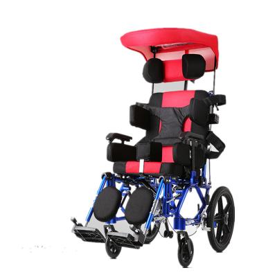 China Cheap Price Adult / Children Cerebral Palsy Manual Wheelchair For 15cm Handicapped for sale