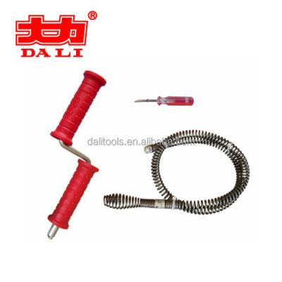 China Steel Pipe Viable Drain Snake Cleaning Tools for sale