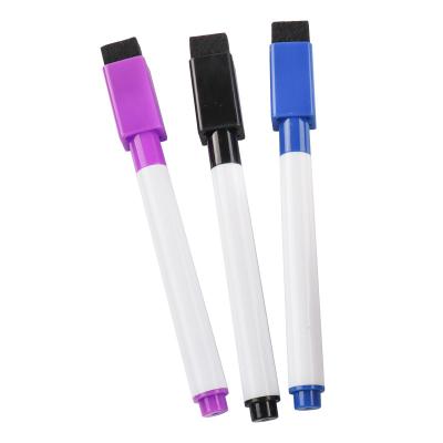 China Promotion\Business\Wholesale School Office\Office and School Style White Erase Board High Quality Colorful Dry Marker Pen with Black Eraser for sale