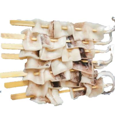 China High Quality Nutritious Frozen Calamari Stuffed Calamari Seafood Skewerss Skewerss for sale