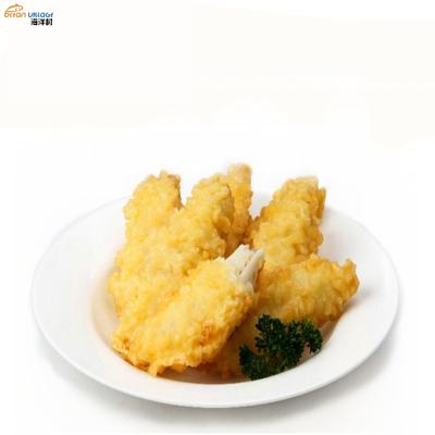 China Factory Price Low Fat Wholesale Frozen Breaded Pollock Block Breaded Fish Fillet for sale