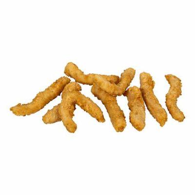 China Good quality nutritious health wholesale seafood village ocean Shandong squid frozen breaded strips for sale