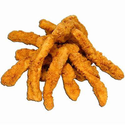 China Wholesale Nutritious Food Wholesale Health Shandong Ocean Village Delicious Bread Crumb Wrapped Breaded Squid Strip for sale