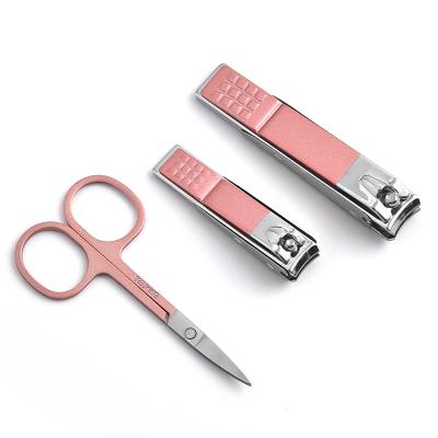 China Personal Care Manicure Nail Clipper Set Nail Clipper Pedicure Set Stainless Steel Nail Care Tools for sale