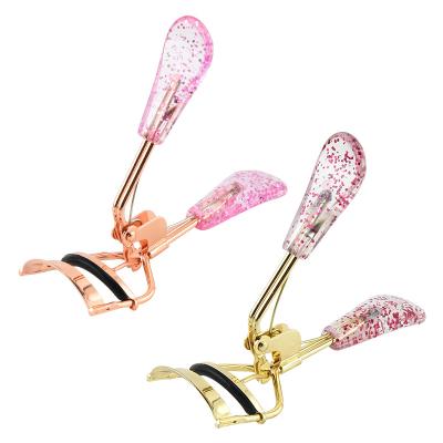 China With Instructions Professional New Glitter Handle Glitter Eyelash Curler for sale