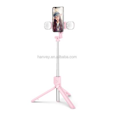 China Hanvey Flexible Portable 3 in 1 Wireless BT Palo Selfie Stick For Outdoor Handheld Foldable Mini Tripod Expandable iPhone Monopod Shutter for sale