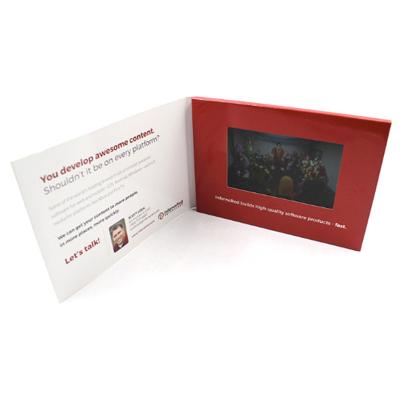 China China Factory Price Wholesale Cheap Custom 10inch LCD Video Brochure Card,Chinese Homemade LCD Brochure Video Card for sale