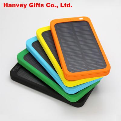 China HV-SC009 4000mah custom wholesale cheap portable rohs promotion factory price mobile phone solar charger for cell phone for sale