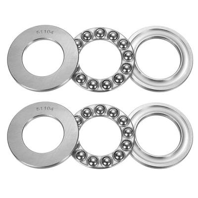 China Chrome Steel Thrust Ball Bearing 51104  Single Row Roller Bearing 20x35x10 for sale