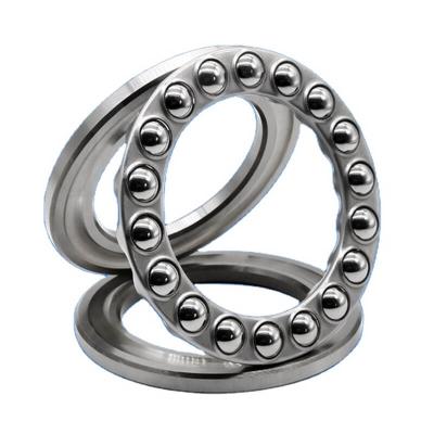 China 51318/8318 Thrust Ball Bearing 90*155*50mm Low Noise With 2 Washers for sale