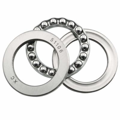 China 51106/8106 Thrust Ball Bearing Single Row 30*47*11mm Chrome Steel for sale