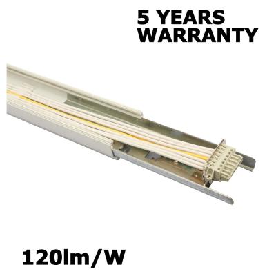 China 120LM/W Linear LED Light Fixtures , LED Trunking System Aluminum Body PC Cover for sale