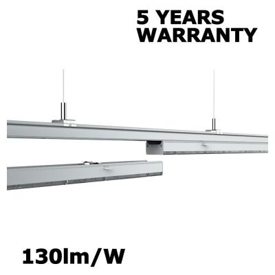 China Luz linear branca 130LM/W 60W 7800lm do diodo emissor de luz para a iluminação do supermercado/escritório à venda