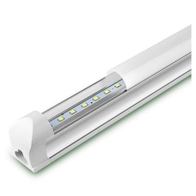 China 110LM/W LED Fluorescent Tube Lights CRI80 EMC LVD AC85-265V Aluminum Body Milky Cover for sale